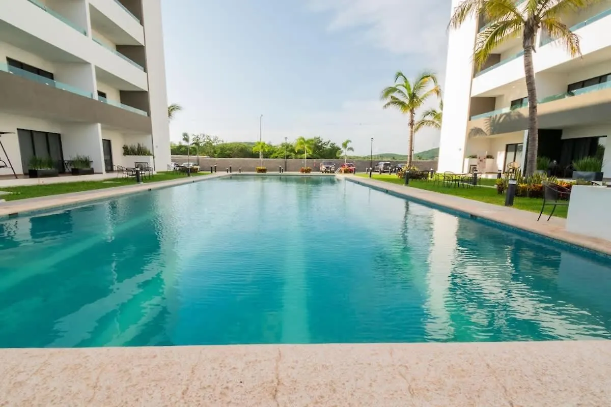 Apartamento Depa Con Alberca A 5Min De Playa Cerritos - Marina C 510 Mazatlán México